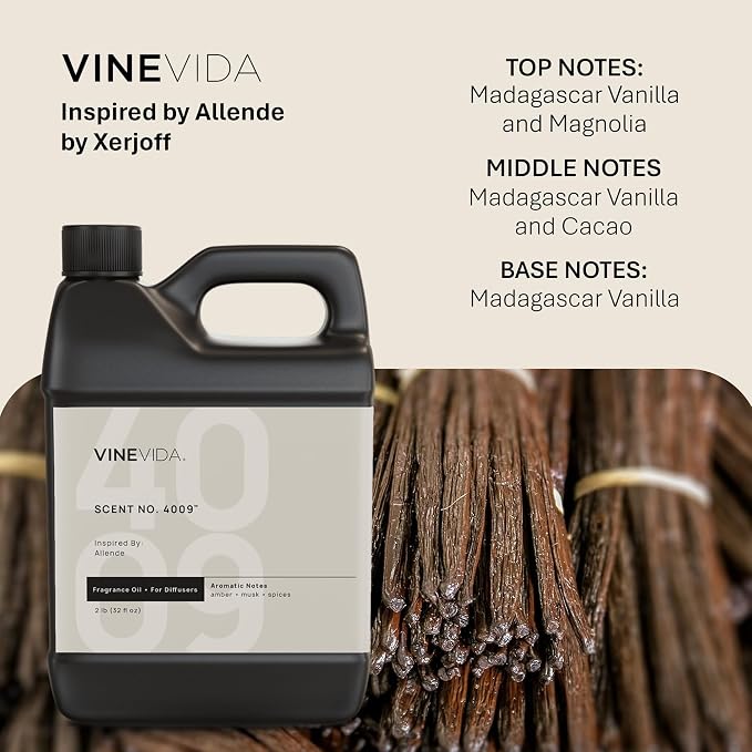 VINEVIDA [32 Oz] Inspired by: Allende; Diffuser Oil Refill | Premium Scent Diffuser Oil for Home | Non-Toxic Fragrance