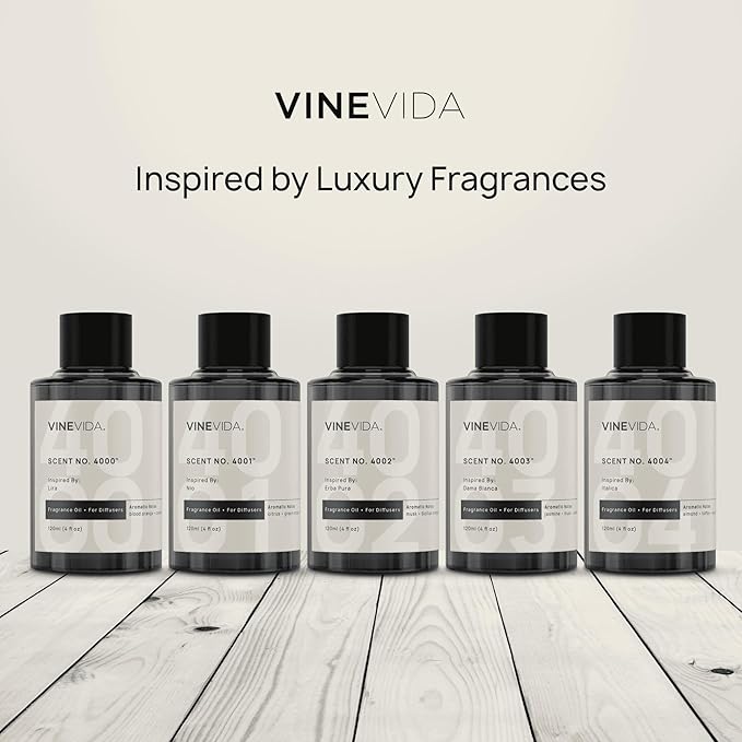 VINEVIDA [4 Oz] Inspired by: Yuzu; Diffuser Oil Refill | Premium Scent Diffuser Oil for Home | Non-Toxic Fragrance
