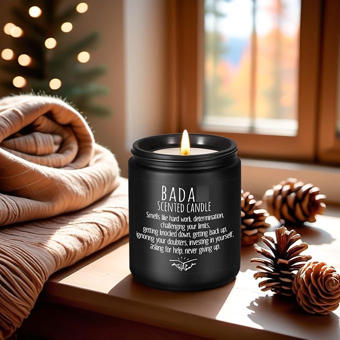 LEADO Scented Candle, Congratulations Gifts, Inspirational Candles for Women, Men, Friend - New Job, Promotion, Sobriety Gifts - Funny Graduation, Proud of You, Sober, You Did It, Motivational Ideas