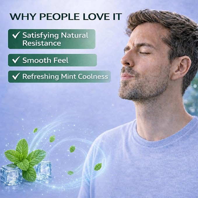 Herbal Diffuser Pen 2 Pack, Natural Mint Aroma Botanical Fragrance Stick, Fresh Scent Stick, Portable Non-Electric Herbal Diffuser for Desk, Travel, Home