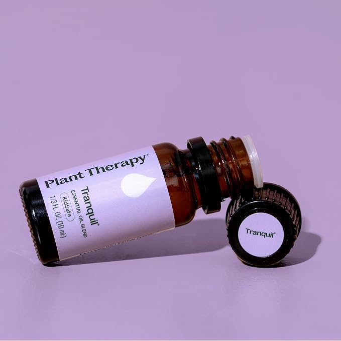 Plant Therapy Tranquil Essential Oil Blend - Peace & Calming Blend 100% Pure, Natural Aromatherapy, Grade 10 mL (1/3 oz)
