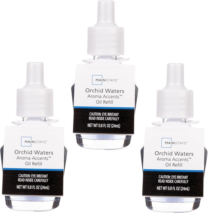 MS Aroma Accent Oil Refills (3pack) (Orchid Waters)