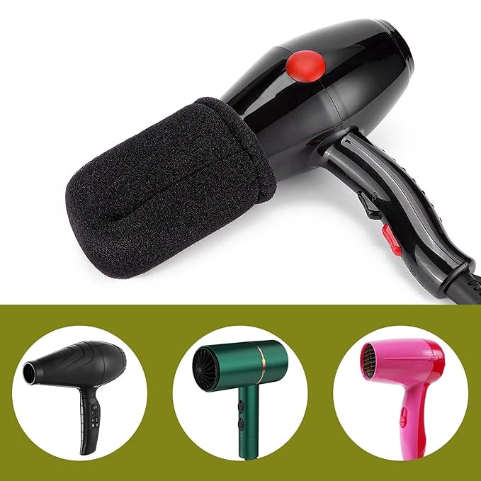 2Pcs Sock Diffuser for Hair Dryer, Universal Diffuser Hair Dryer Attachment Sock Curly Hair Blow Dryer with Diffuser for Curly Hair Diffuser Cap, Fits Most Every Size Blow Dryer