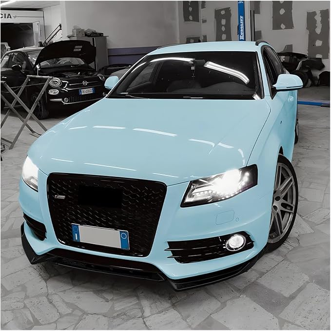 For Audi A4 S4 B8 2009-2012 Car Front Bumper Lip Splitter Diffuser Body Kit Auto Spoiler Accessories