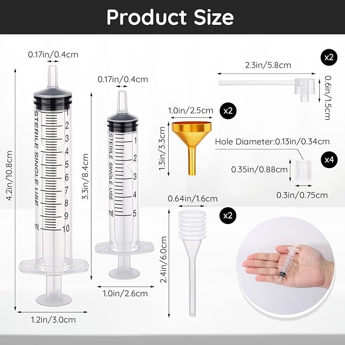Segbeauty 0.34oz Perfume Travel Refill Tools 5pcs with 0.17oz Perfume Dispenser Refill Tool 5pcs, 5ml 10ml Decants for Perfumes Women Cologne Making Kit for Men with Funnel Extractor Pump Refillable