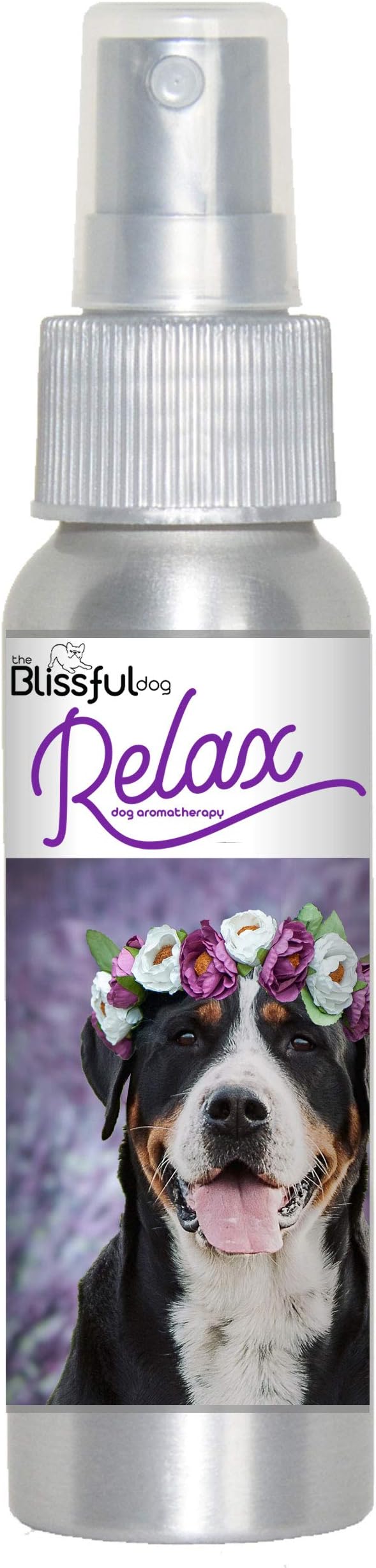 The Blissful Dog Greater Swiss Mountain Dog Relax Aromatherapy Spray for Your Dog's Anxiety