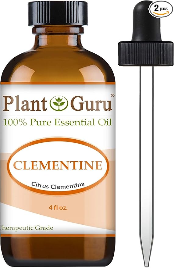 Clementine Essential Oil (Citrus Clementina) 4 oz 100% Pure Undiluted Therapeutic Grade.