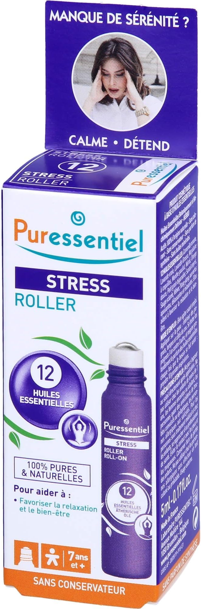 PURESSENTIEL Puressentiel Stress Rollon 5Ml, 5 ML