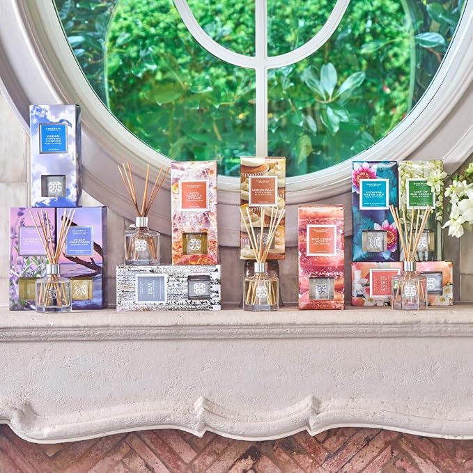 HomeWorx by SLATKIN + CO. Coastal Water Lily Reed Stick Diffuser