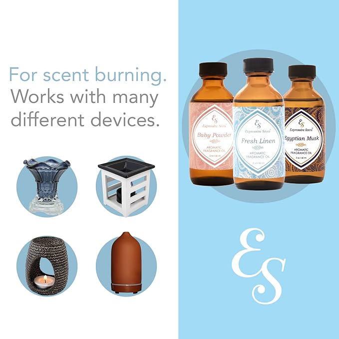 1 Pack Fresh Linen 2oz Scented Home Fragrance Essential Oil By Expressive Scent