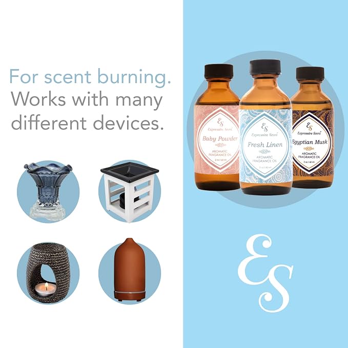 2oz Scented Home Fragrance Essential Oil by Expressive Scent (Black Ice)