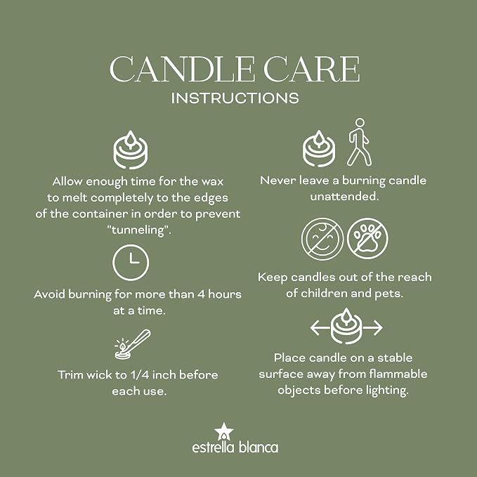 7oz Eucalyptus and Sage Scented Candle, Candles for Home Scented, Soy Blend Wax Candle, Gift for Women Men, Long Burning Candle