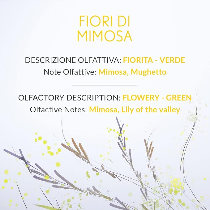 Erbario Toscano Mimosa Flowers Home Fragrance Reed Diffuser 100ml