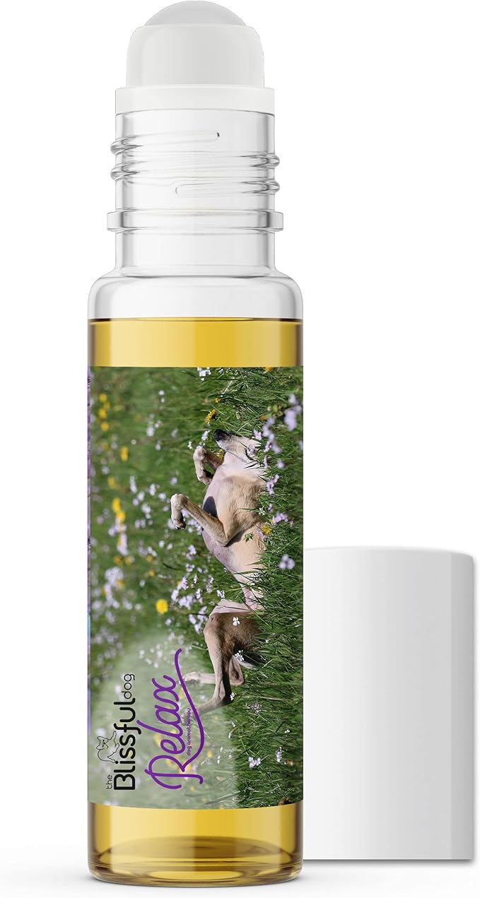 The Blissful Dog Greyhound Relax Roll-ON Aromatherapy for Dogs - Anxiety Relief for Dogs