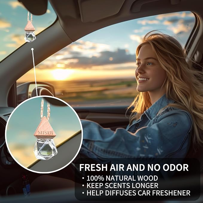 Car Air Freshener | Air Fresheners Car Scents Diffuser with Odour Eliminator Technology | Long Lasting Scents Midnight Ice