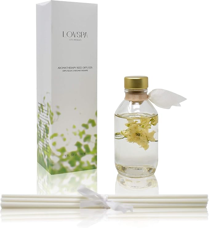 Coconut Cabana Reed Diffuser Set, Luxury Home Fragrance, Room Scent | Madagascar vanilla, toasted coconut, and creamy sandalwood profile, entryway decor, guest bathroom,
