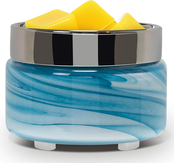 EQUSUPRO Wax Melt Warmer for Scented Wax Melts- Electric 4 in-1 Ceramic Candle Wax Warmer Burner Fragrance Wax Melter for Home Office Bedroom Living Room Decor & Gifts for Women