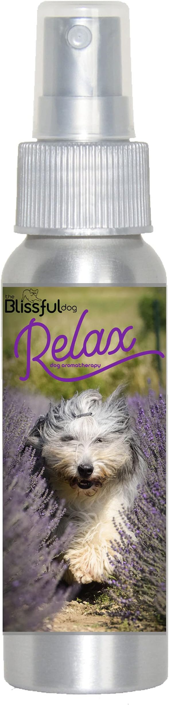 The Blissful Dog Bearded Collie Relax Dog Aromatherapy, 2.67-Ounce Spray