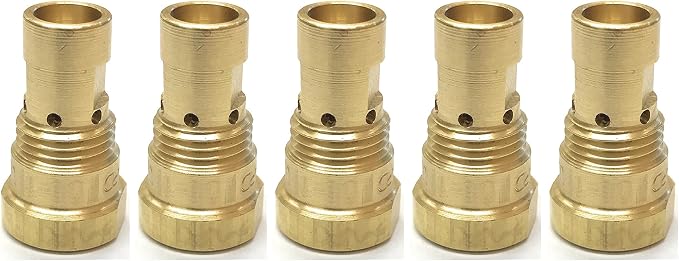 DS-1 Gas Diffuser Small Centerfire for Bernard BTB MIG Welding Gun (5-PK)