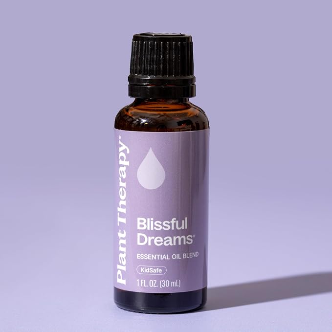 Plant Therapy Blissful Dreams Essential Oil Blend, 30 mL (1 oz), 100% Pure, Undiluted, Natural Aromatherapy for Promoting A Good Night's Sleep