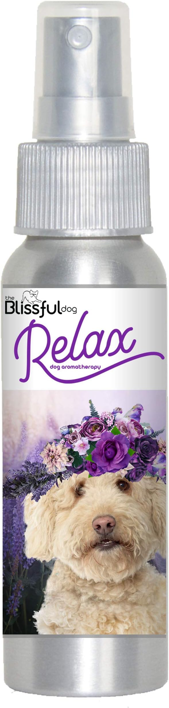 The Blissful Dog Golden doodle Relax Dog Aromatherapy Spray for Your Dog's Anxiety