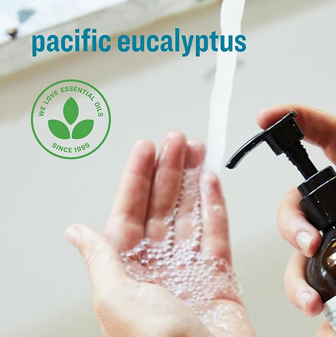 Everyone Liquid Hand Soap,12.75 Ounce,Pacific Eucalyptus,made with Essential Oils for kitchen and bathroom,(Pack of 6)