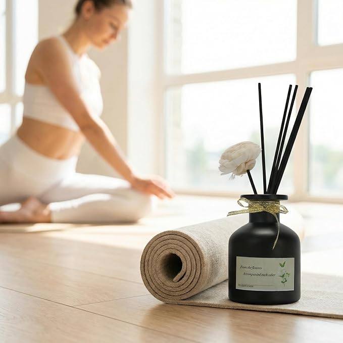 Reed Diffuser, Verbena Citrus, 4.4 fl oz, Invigorating Luxury Scent for Home & Office