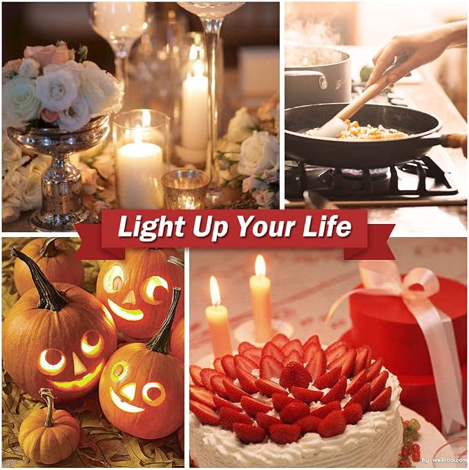 Candle Lighter, Electric Rechargeable USB, Arc Windproof Flameless Plasma Lighter Long Stick, No Butane Fluid, Perfect for Candle BBQ Camping Kitchen Stove, Pink and White