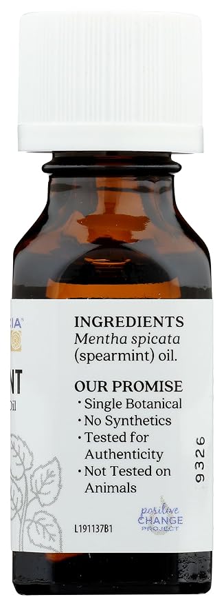 Aura Cacia, Essential Oil Spearmint, 0.5 Fl Oz