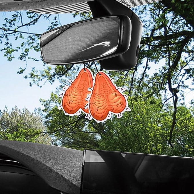 2PCS Car Air Fresheners Funny Car Present for Women Men Him Her Dad - Novelty Gift Car Interior Accessories Hanging Scents Anime Freshener Automotive Room Decor for Women Teen Girls Gift
