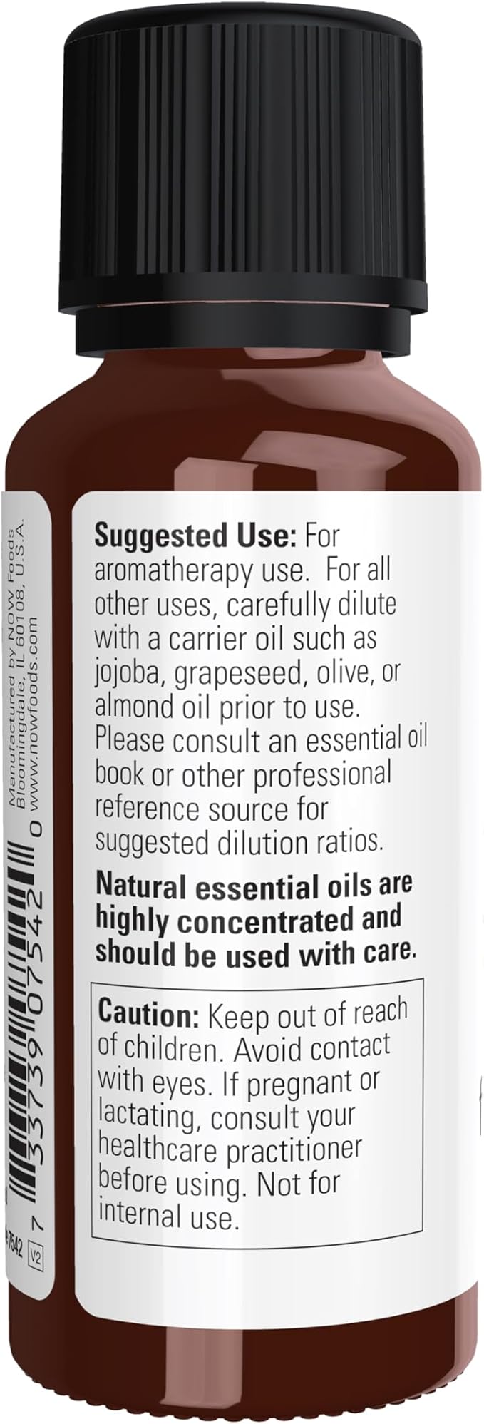 NOW Essential Oils, Frankincense Oil, Centering Aromatherapy Scent, Steam Distilled, 100% Pure, Vegan, Child Resistant Cap, 1-Ounce