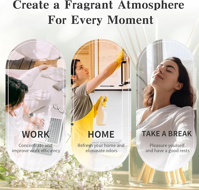 PHATOIL J'éveil Fragrance Oils for Aromatherapy, 3.38FL.OZ Diffuser Oils for Home, Perfect for Aromatherapy, Humidifiers, Yoga, DIY Candle and Soap Making - 100ml