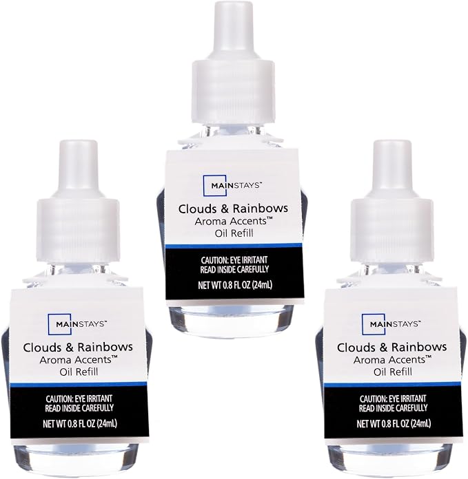 MS Aroma Accent Oil Refills (3pack) (Clouds & Rainbows)