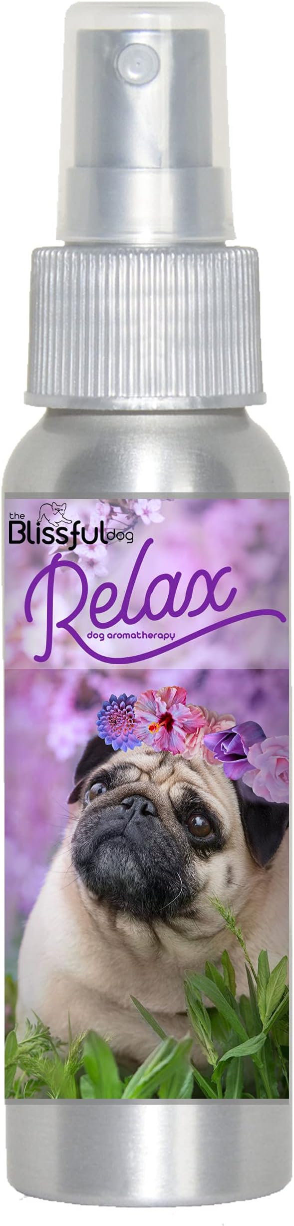 The Blissful Dog Pug Relax Dog Aromatherapy Spray for Your Dog's Anxiety