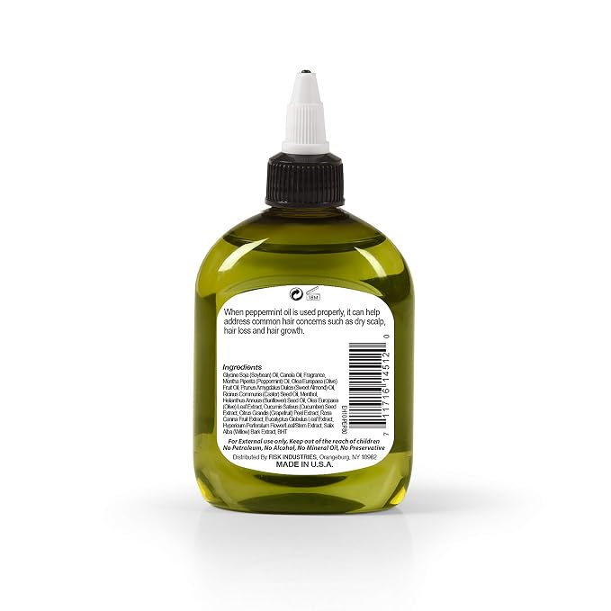 Ethereal Nature 99% Natural Hair Oil Blend Peppermint, 7.10 oz