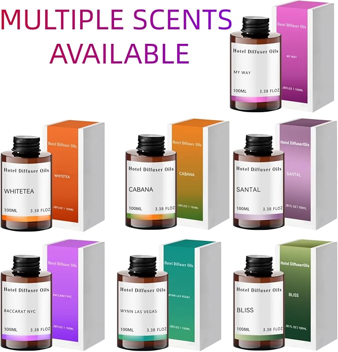 White Tea Diffuser Oil – Luxury Scent for Home & Hotel Diffusers | White Tea Diffuser Oil – Luxury Essential Oil Blend for Ultrasonic & Waterless Home Diffusers