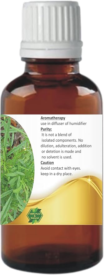 LEVENMOOI TAGETES MINUTA (Tagetes Minuta) Pure & Natural Therapeutic Grade Essential Oil Glass Without Dropper (5ml)