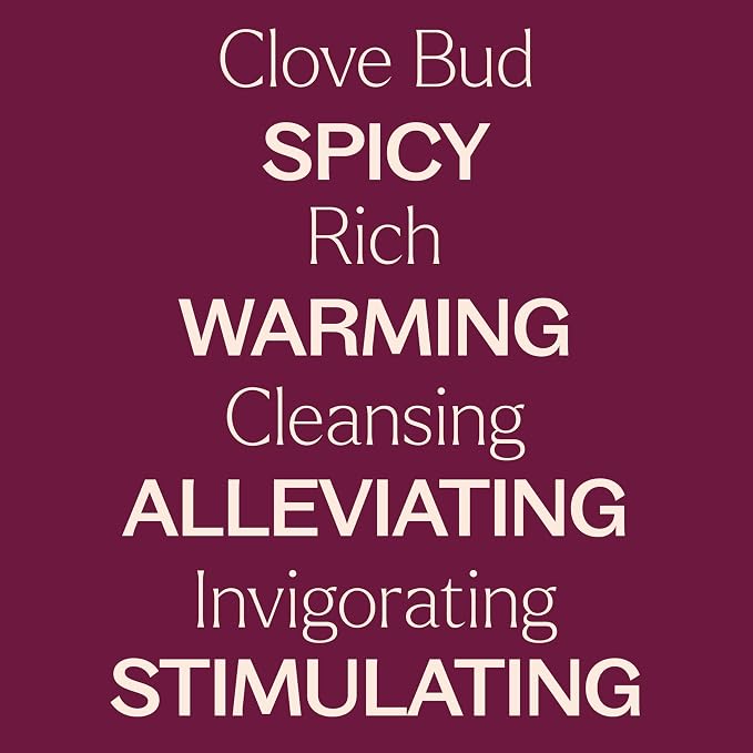 Plant Therapy Organic Clove Bud Essential Oil, 10 mL (1/3 oz), 100% Pure and Undiluted, USDA Certified Organic, Fresh and Spicy Scent, Great for Aromatherapy