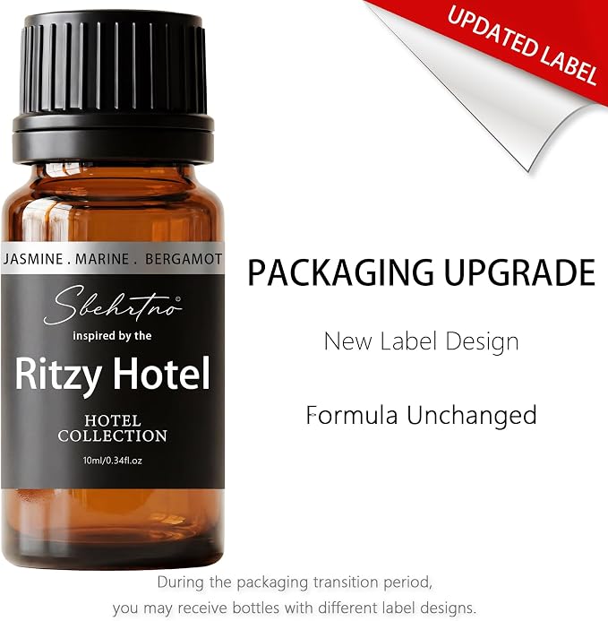 Hotel Collection Diffuser Oil – Inspired by Iconic Five-Star Coastal Hotel Scents – for Essential Oil & Waterless Diffusers (4 Fl Oz (Pack of 1))