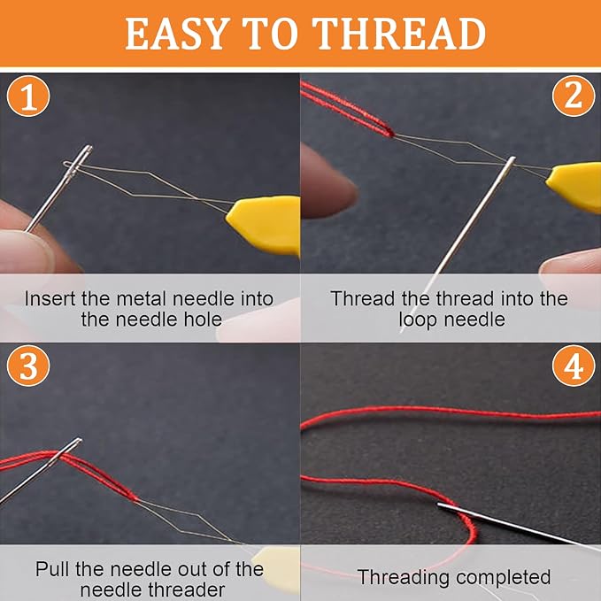 3 PCS Punch Needle Wick for Candle Making, Round Hole Candle Punch Wicking Needle Tools, Punch Needle Candle Wick Tool for Silicone Molds Making (Mix, 1 Set)