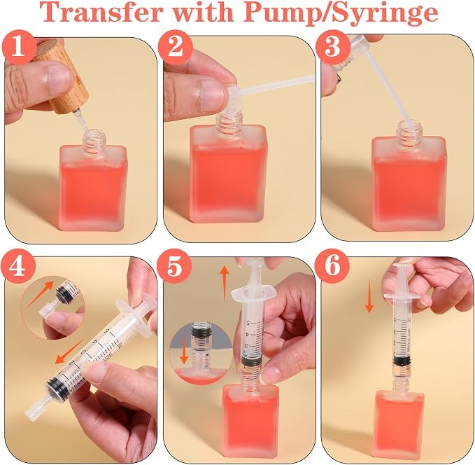 12PCS Perfume Refill Tool Kit 5ml Plastic Cosmetic Dispenser Transfer Tool Include Funnels Extractor Pumps Syringes Squeeze Droppers for Travel Perfume Atomizer Liquid Fragrance Essential Oils