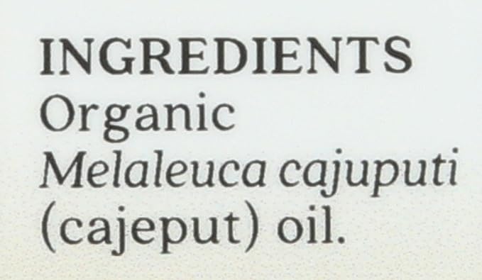Aura Cacia, Cajeput Organic, 0.25 Fl Oz