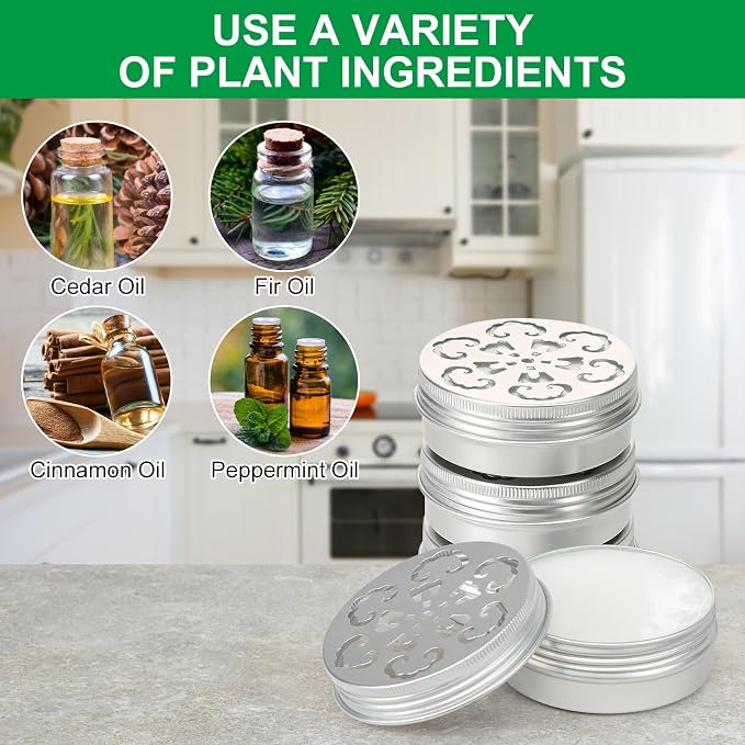 Peppermint Oil Mouse Repellent,Rodent Repellent for Car Engines,2 Pack | Plant-Based Rodent Deterrent,Replace Trap & Poison, Keeping Mice Out of Car, RV, Garage & Home,Family & Pet Safe