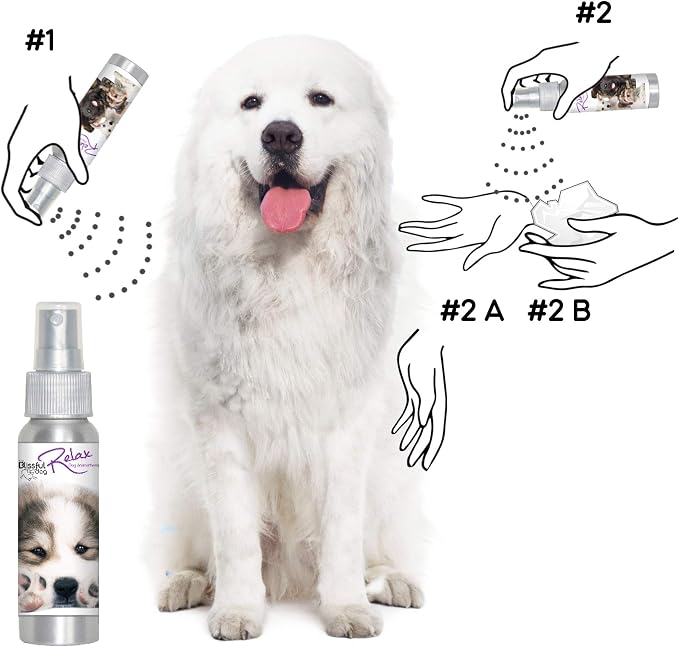 The Blissful Dog Great Pyrenees Relax Roll-ON Aromatherapy for Dogs - Anxiety Relief for Dogs