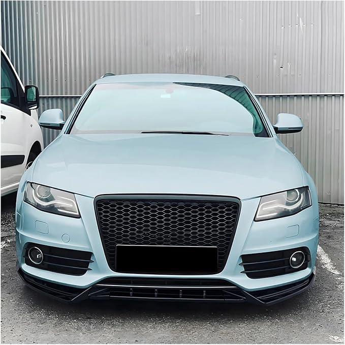 For Audi A4 S4 B8 2009-2012 Car Front Bumper Lip Splitter Diffuser Body Kit Auto Spoiler Accessories
