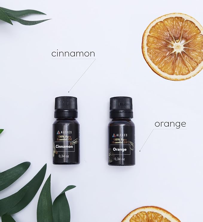 Fragrance Oil Set 9 Bottle Pack 0.34 oz - Therapeutic Grade Oils Gift Set - Premium Aromatherapy Oils – Pure Organic Essential Oil Set for Diffuser - Liquid Fragrance Oil
