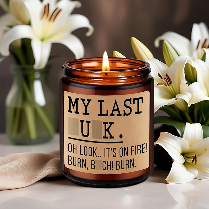 Fairy's Gift Candles, Cool Presents, Funny Relaxation Gifts for Women Men Mom Coworker Friend Boss - Cool Birthday Fun Presents for Her - Mothers Day, Sarcastic Office Relaxing Gifts for Women Nerd