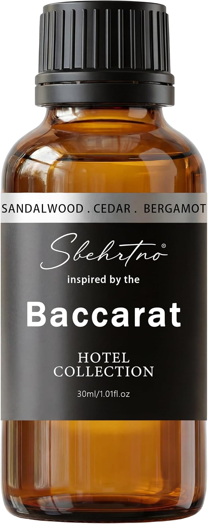 Hotel Collection Diffuser Oil – Inspired by Baccarat Hotel Scent – Sandalwood, Bergamot & Cedarwood – for Essential & Waterless Diffusers (1 Fl Oz (Pack of 1))