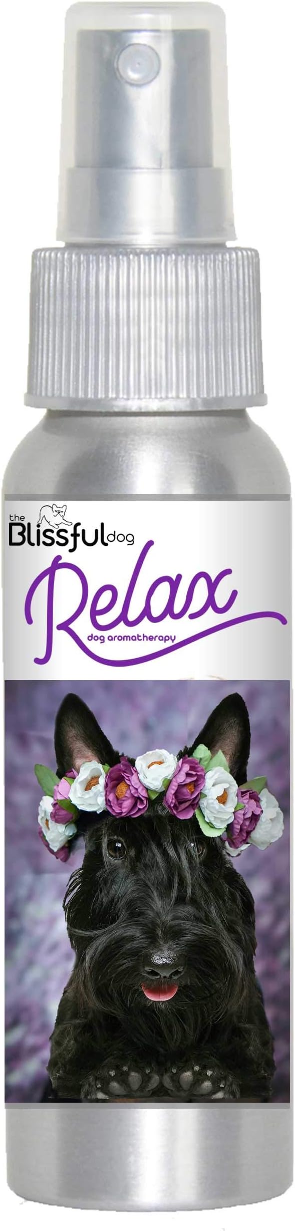 The Blissful Dog Scottish Terrier Relax Dog Aromatherapy, 2.67-Ounce Spray