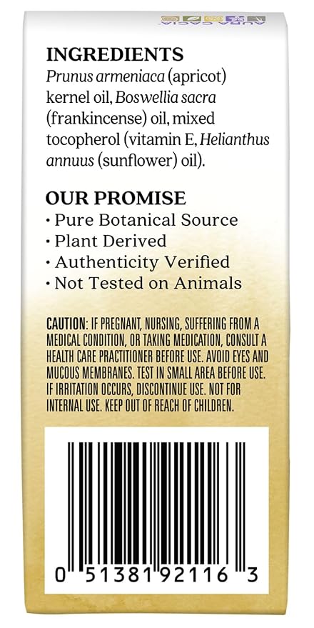 Aura Cacia Frankincense Roll-On | GC/MS Tested for Purity | 9.2ml (0.31 fl. oz.)